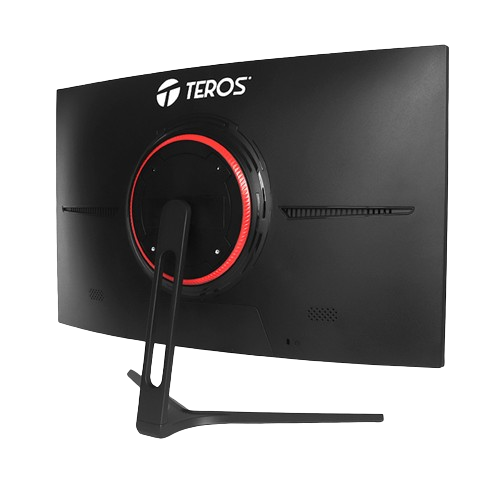 MONITOR TEROS TE-2730S 27 PULGADAS VA CURVO,100HZ FULL HD HDMI VGA FREESYNC - Vista 2